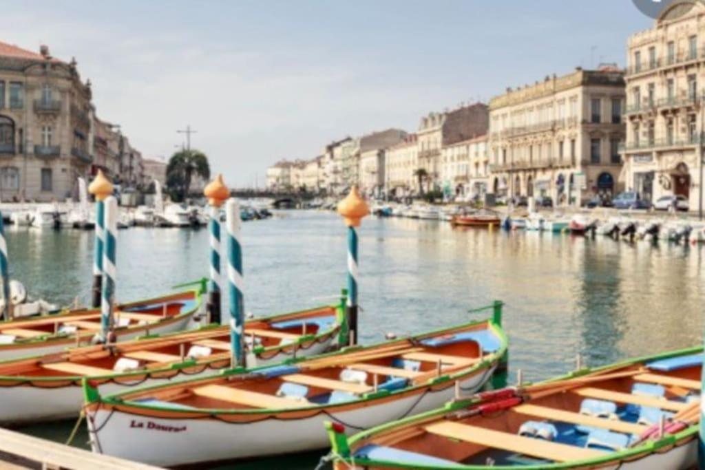 Appartement D'Exception En Centre Ville Sur Quai Sète Exteriör bild